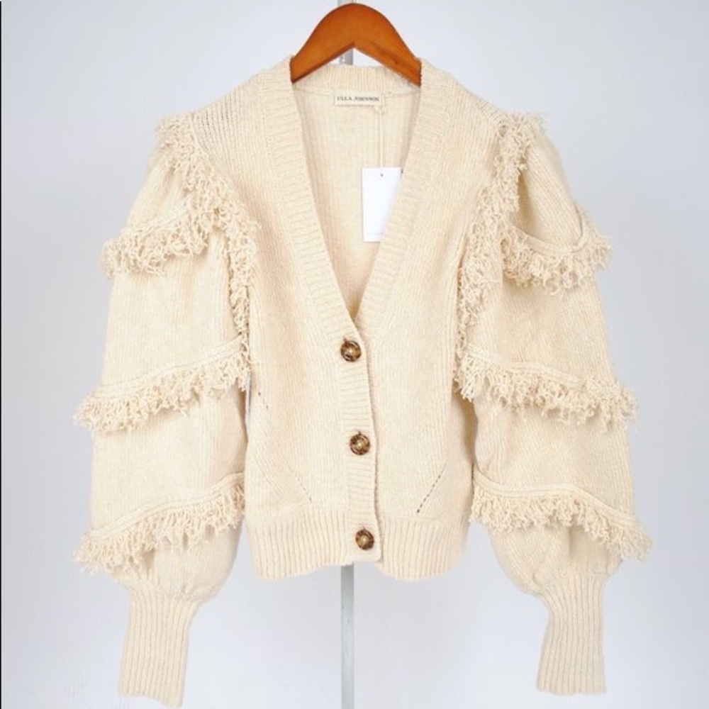 Ulla Johnson Fringe Cardigan